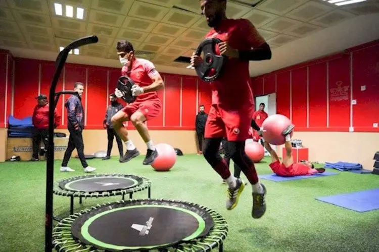 تمرینات مخفیانه پرسپولیسی‌ها برای شروع لیگ!