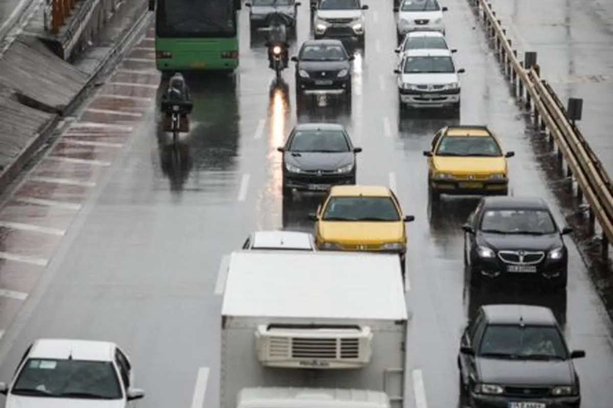 (تصاویر) ترافیک بزرگراههای تهران در صبح شنبه