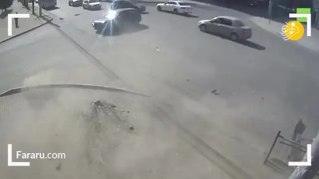 (ویدئو) چند سانتی متر تا مرگ!