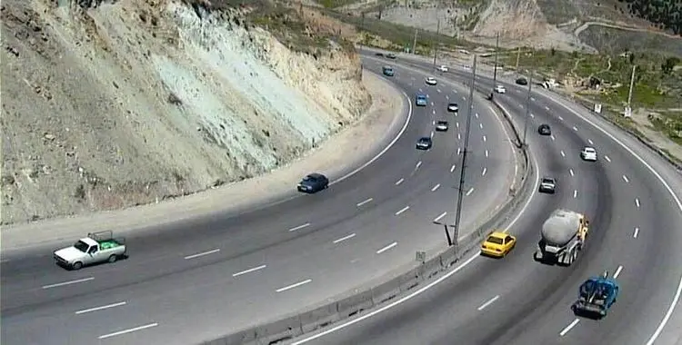 جاده هراز بازگشایی شد