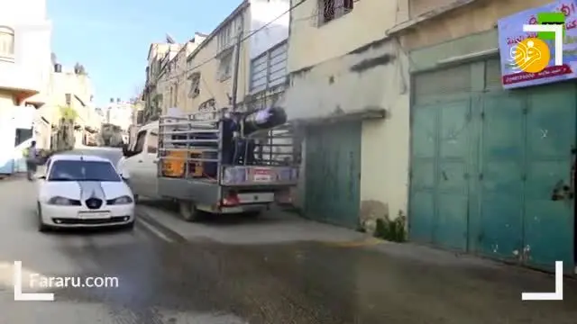 (ویدئو) دستگاه اختراعی دو برادر برای پاکسازی معابر فلسطین