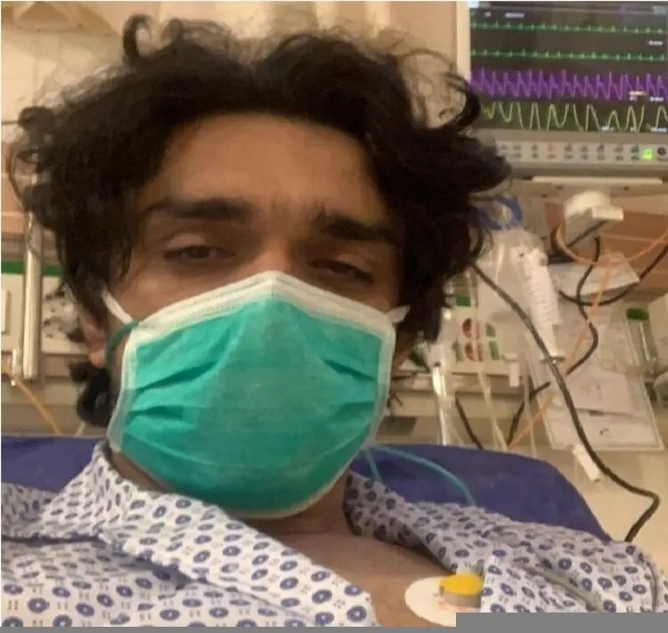 (عکس) هافبک سابق پرسپولیس و استقلال کرونا گرفت
