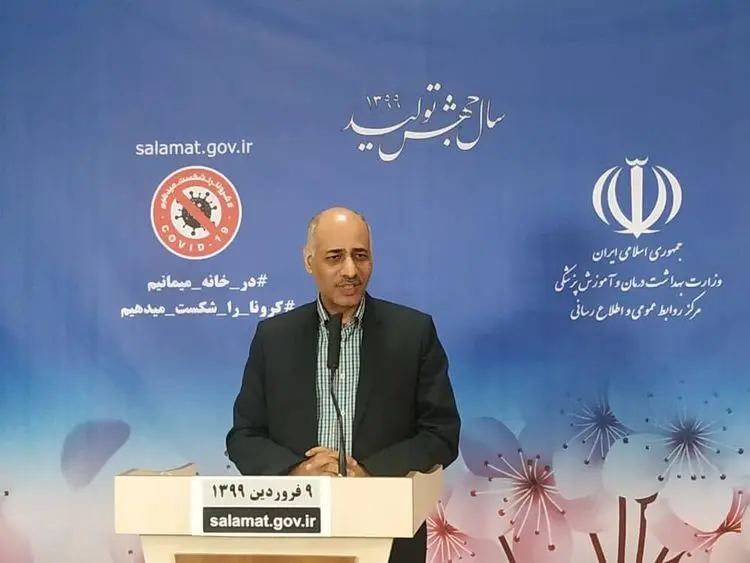 معاون وزیر بهداشت: کرونا از اوایل بهمن در ایران چرخش داشته است/ امیدواریم موج اول بیماری تابستان پایان یابد