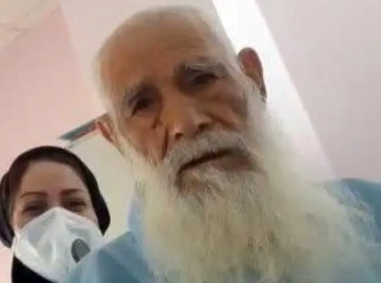 بهبود پیرمرد ۱۰۱ ساله کرونایی در گلستان