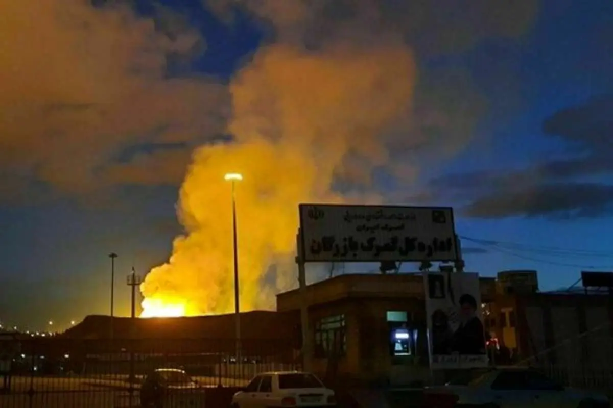 (ویدئو) انفجار خط لوله گاز صادراتی ایران به ترکیه