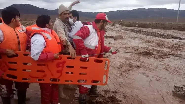 آماده باش هلال احمر در ۵ استان در پی هشدار قرمز هواشناسی