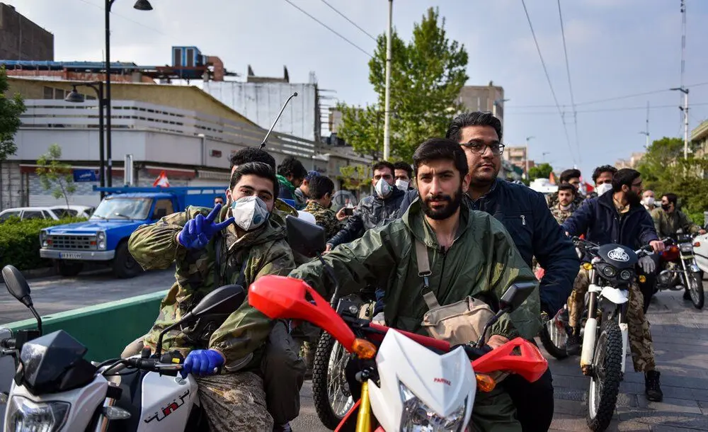 (تصاویر) رزمایش پدافند زیستی سپاه تهران بزرگ