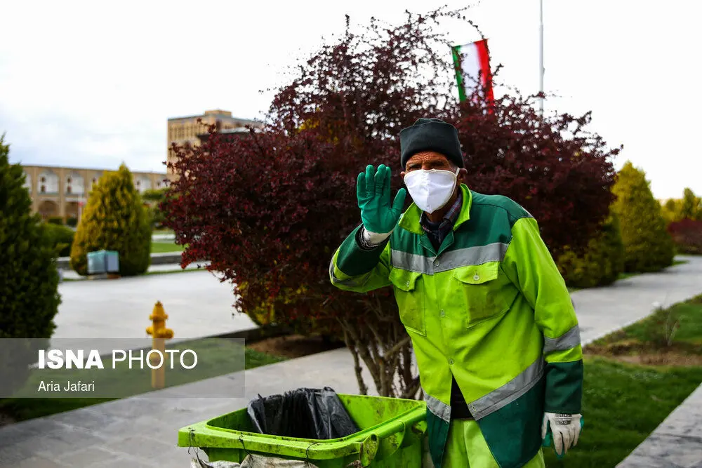 (تصاویر) پاکبانان بی دفاع در برابر کرونا