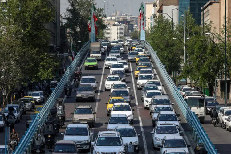 ترافیک تهران ۷۰ درصد افزایش یافت