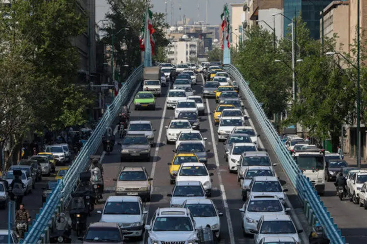 ترافیک تهران ۷۰ درصد افزایش یافت