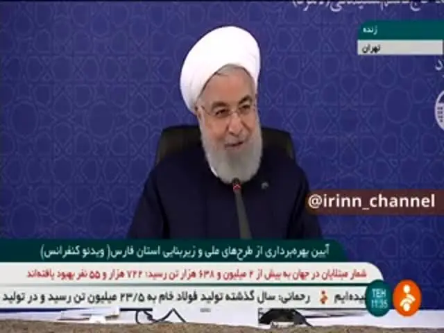 (ویدیو) شوخی رئیس جمهور با مجری شبکه خبر