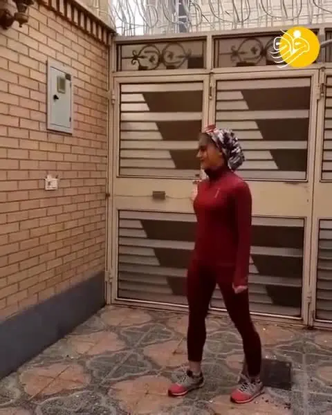 (ویدیو) ضربه عجیب دختر ووشوکار ایرانی