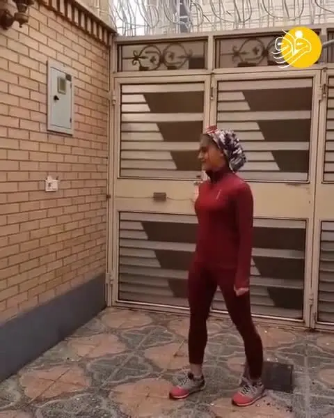 (ویدیو) ضربه عجیب دختر ووشوکار ایرانی