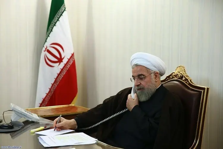 گفت‌وگوی تلفنی روحانی با رییس جمهور چین