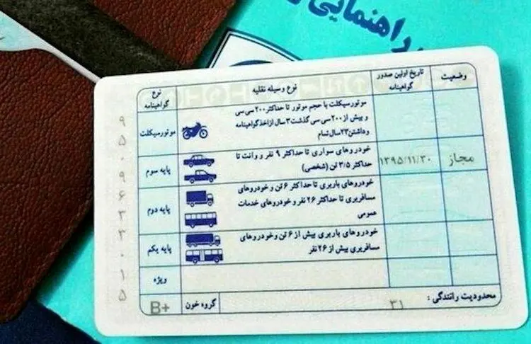 گواهینامه رانندگی کدام کشورها در ایران اعتبار دارد؟
