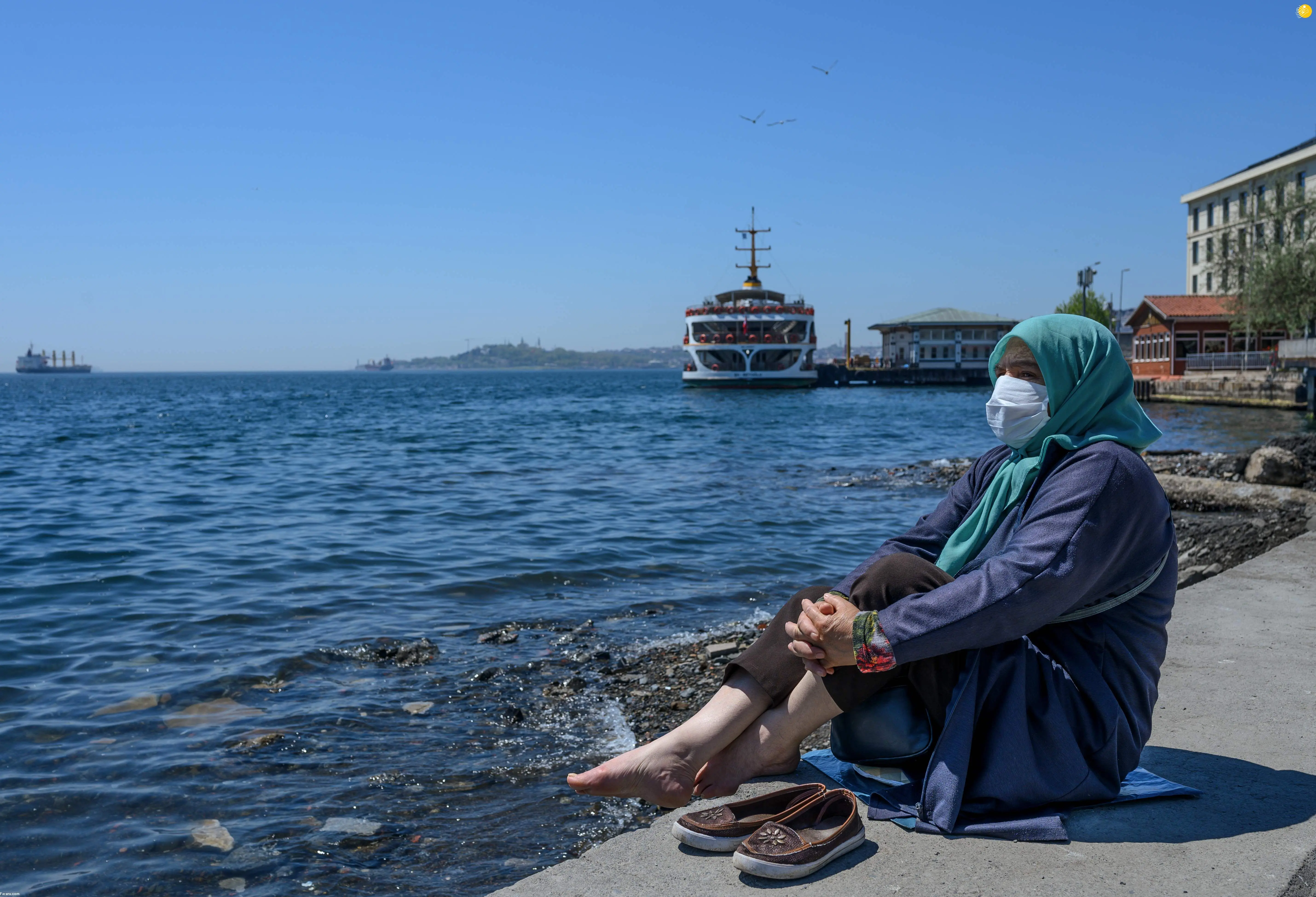 (تصاویر) خروج سالمندان ترکیه از قرنطینه