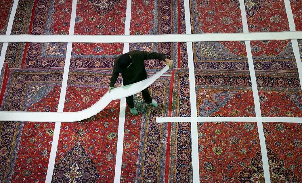 (تصاویر) آماده سازی مسجد ارک برای شبهای قدر