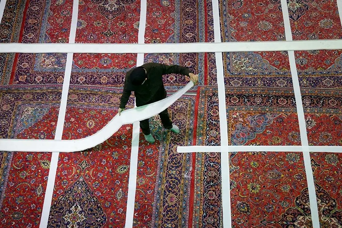 (تصاویر) آماده سازی مسجد ارک برای شبهای قدر