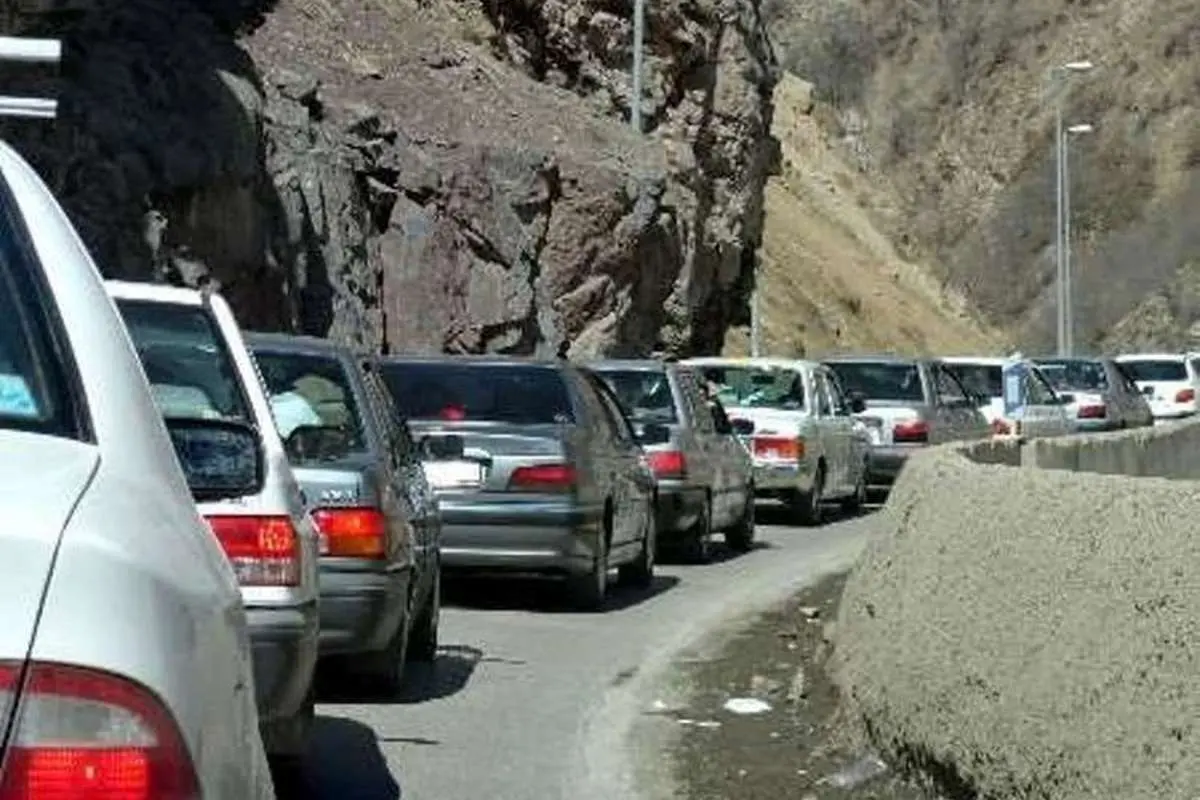 جاده کرج - چالوس یک طرفه شد