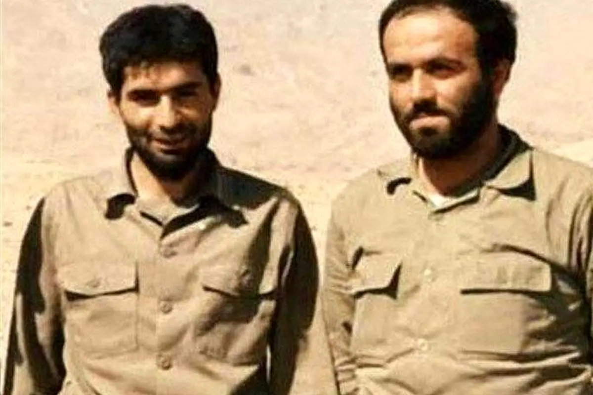 (عکس) تصویری دیده نشده از ۲ فرمانده موشکی سپاه