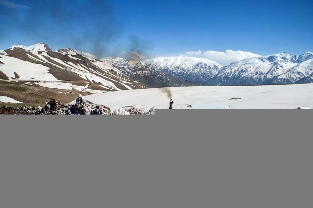 (تصاویر) بازگشایی گردنه برف گیر پیچ بن