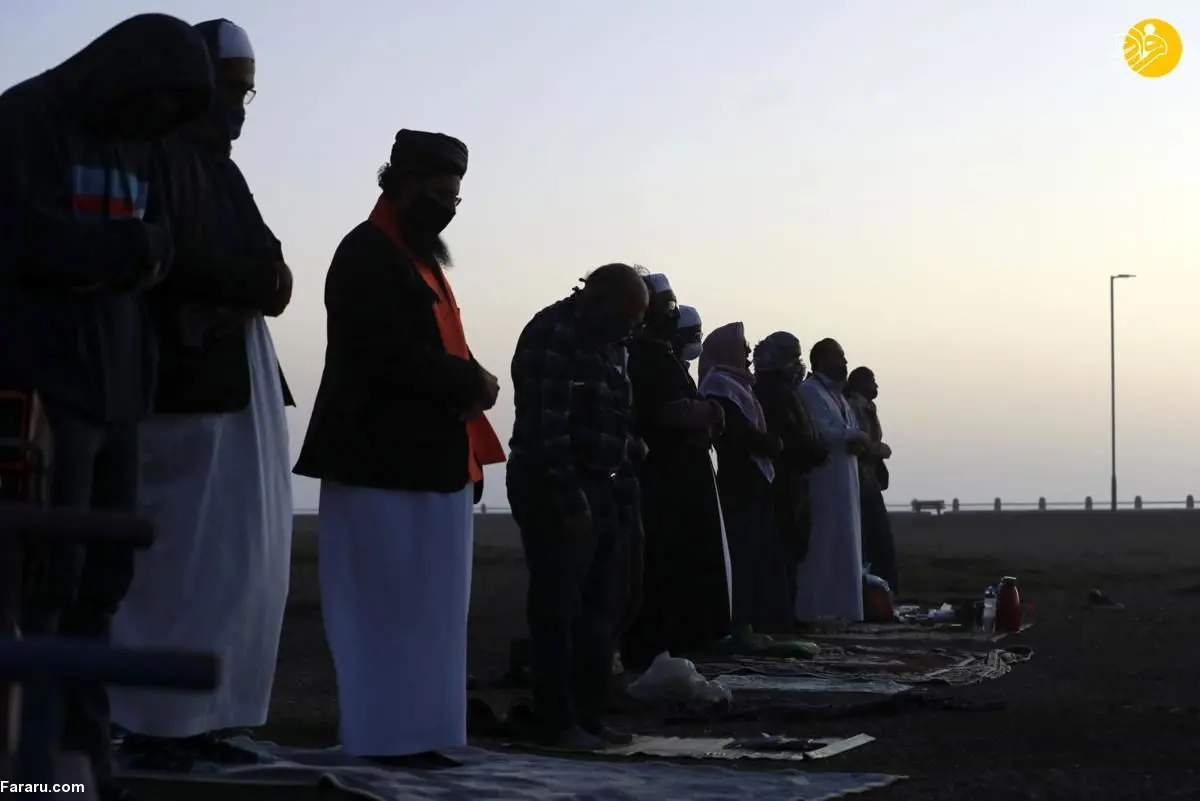 (تصاویر) نماز و جشن عید فطر در کشورهای مختلف