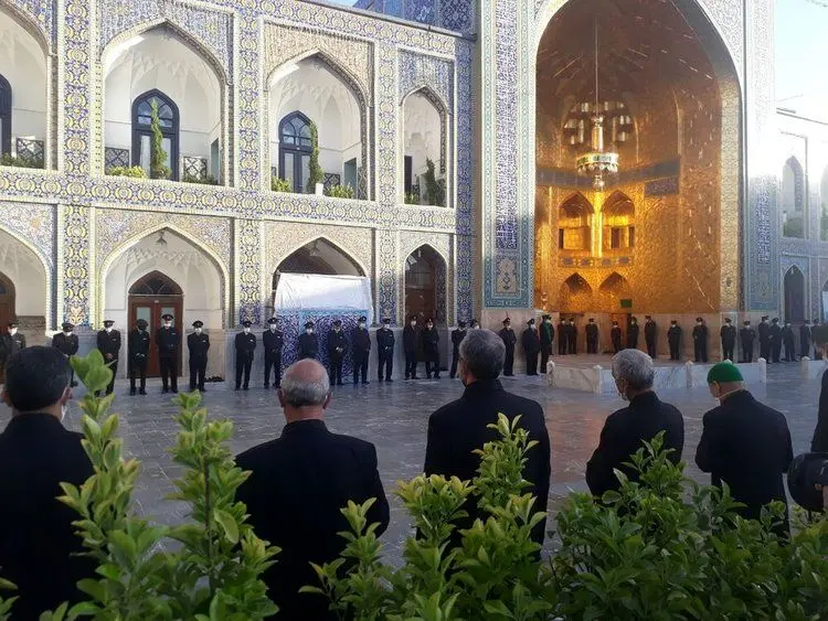 (ویدئو) بازگشایی حرم رضوی پس از ۶۹ روز
