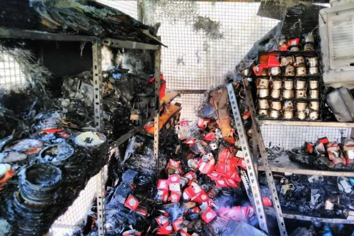 جزئیات آتش‌سوزی در پاساژ خیابان سعدی