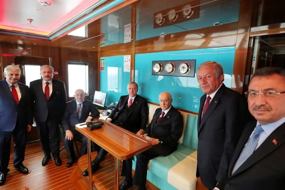 (تصاویر) اردوغان جزیره دموکراسی و آزادی را افتتاح کرد
