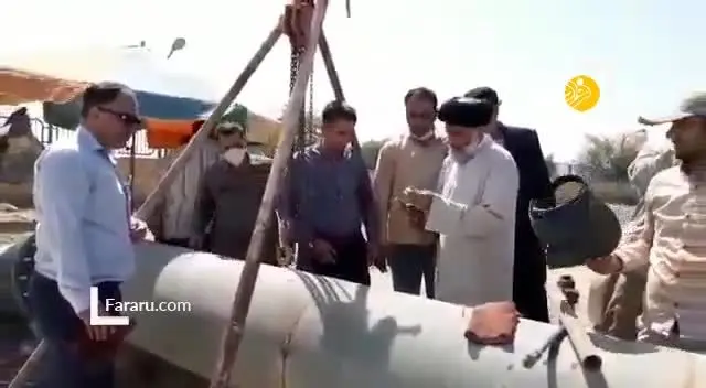 (ویدئو) جوشکاری لوله انتقال آب غیزانیه توسط امام جمعه اهواز