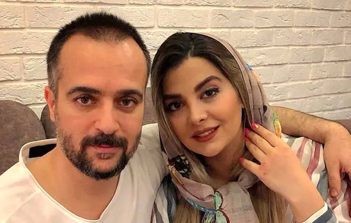 (عکس)تصویری از احمدمهرانفر و همسرش در شب ۴۵ سالگی