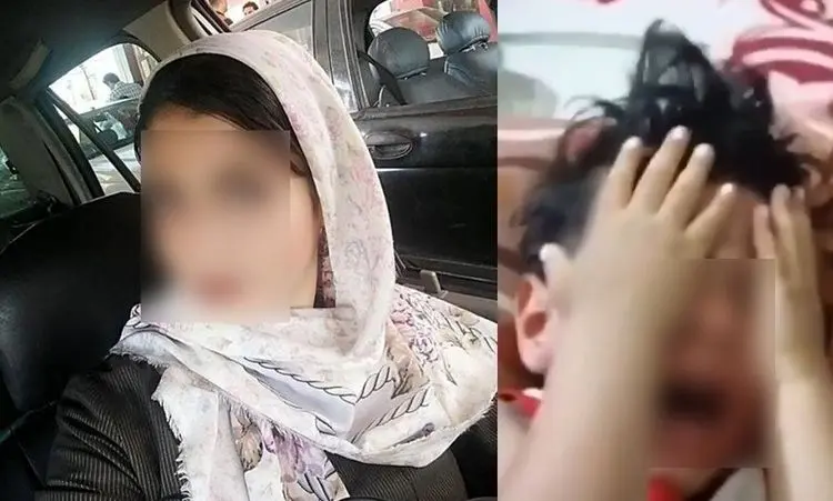 (عکس) مادر سنگدلی که برای کتک نزدن بچه اش از مردم اخاذی می‌کرد!