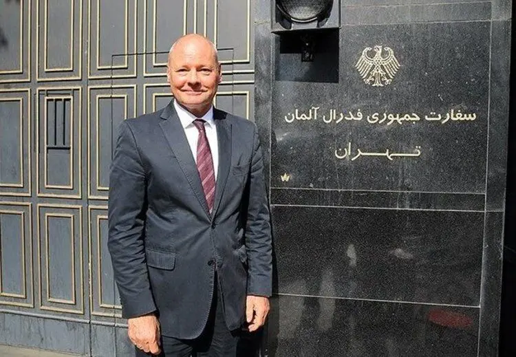 سفیر مشهور آلمان به تهران بازنمی‎گردد
