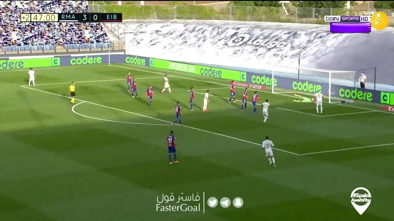 (ویدیو) خلاصه بازی رئال‌مادرید 3 - 1 ایبار؛ بازگشت رئال با برد