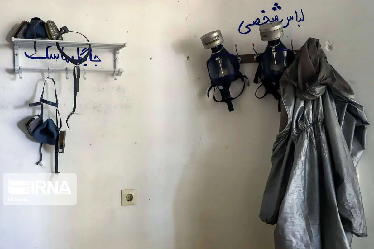 (تصاویر) دفن قربانیان کرونا در باغ فردوس اهواز