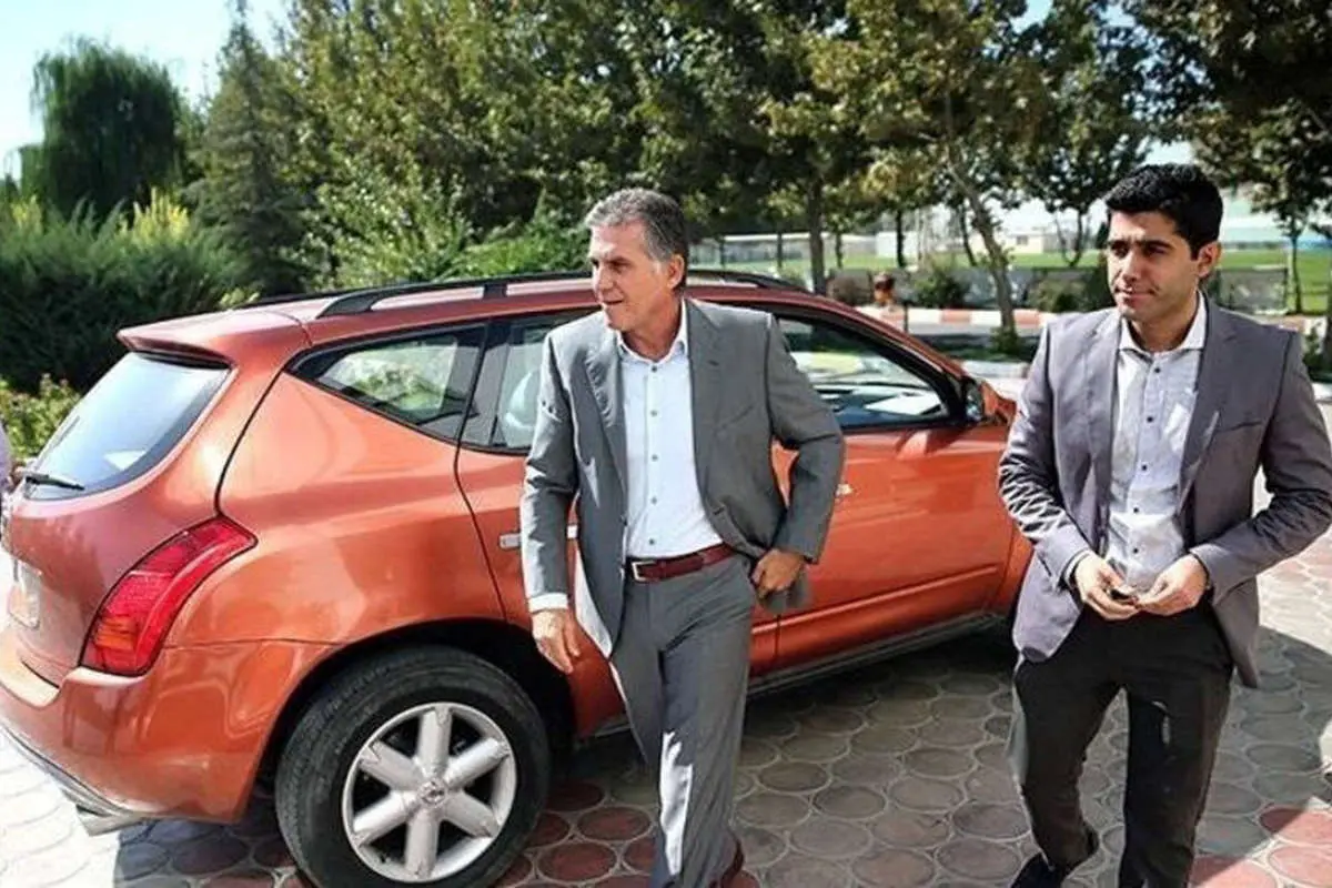 عکسی بی نظیر از حضور کیروش در شیراز!