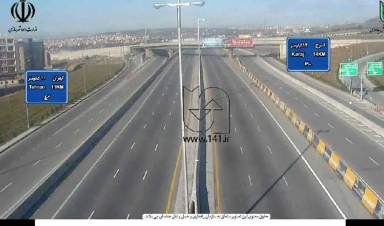 وقوع اولین تصادف جرحی در آزادراه تهران -شمال