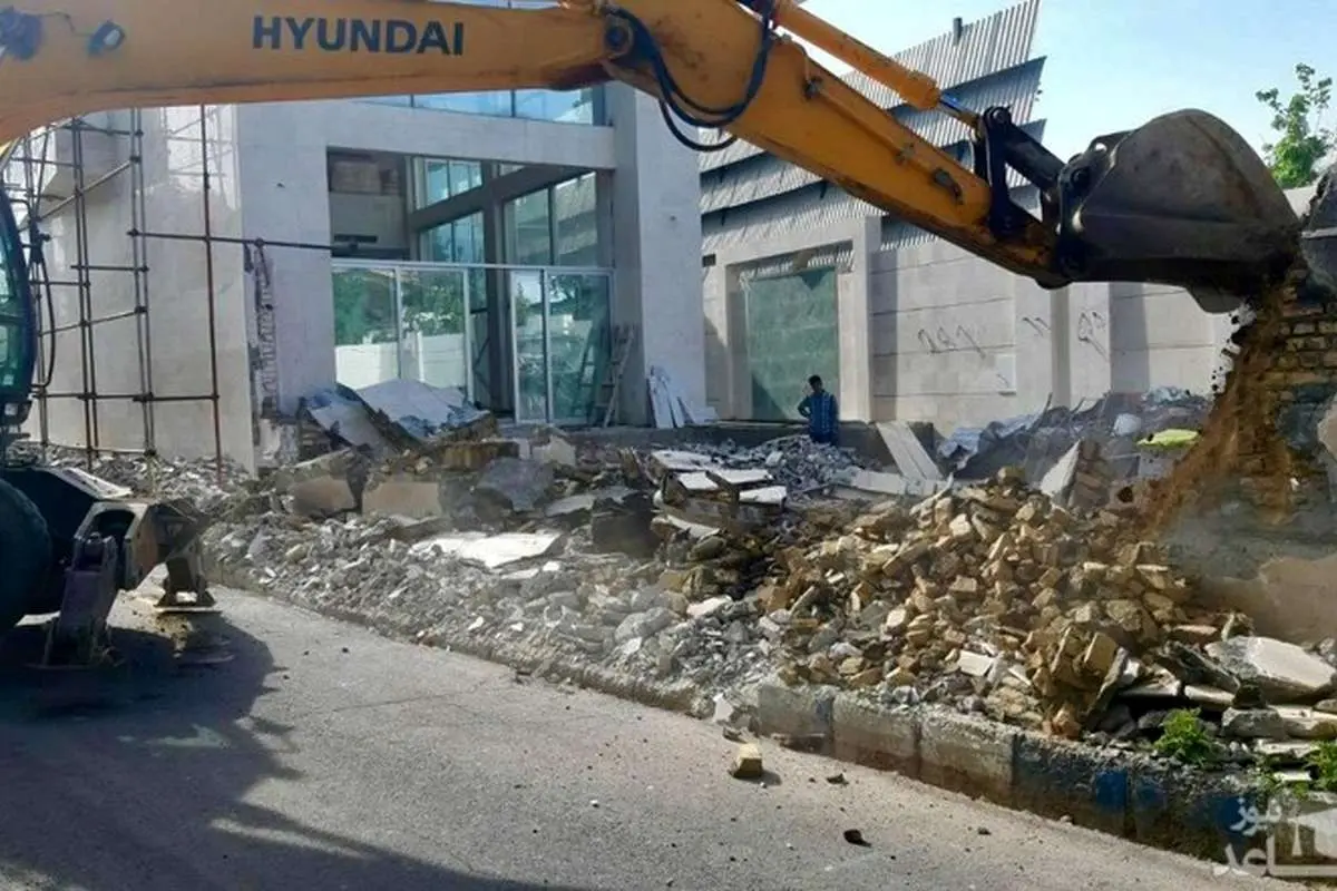 ساخت و سازهای شبنم نعمت زاده خراب شد