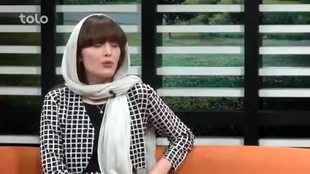 (ویدیو) پاسخ فرشته حسینی بازیگر ایرانی افغان به شیطنت مجری افغان