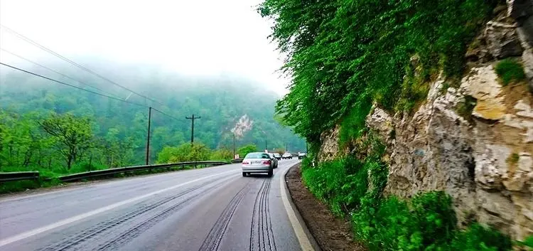 جاده هراز امشب مسدود می‌شود