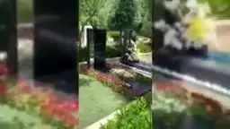 (ویدیو) فیلم دیدنی از قبرستان لاکچری و اروپایی در لواسان