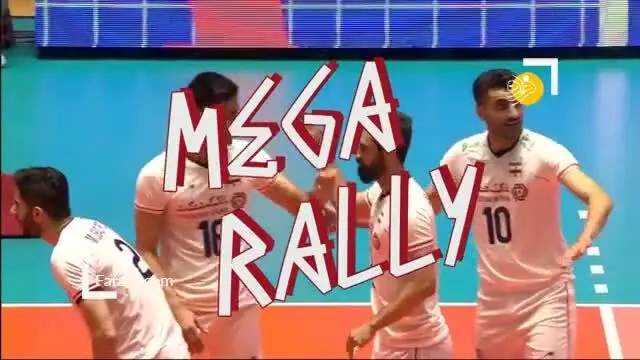 (ویدئو) ایران - پرتغال؛ بهترین رالی والیبال