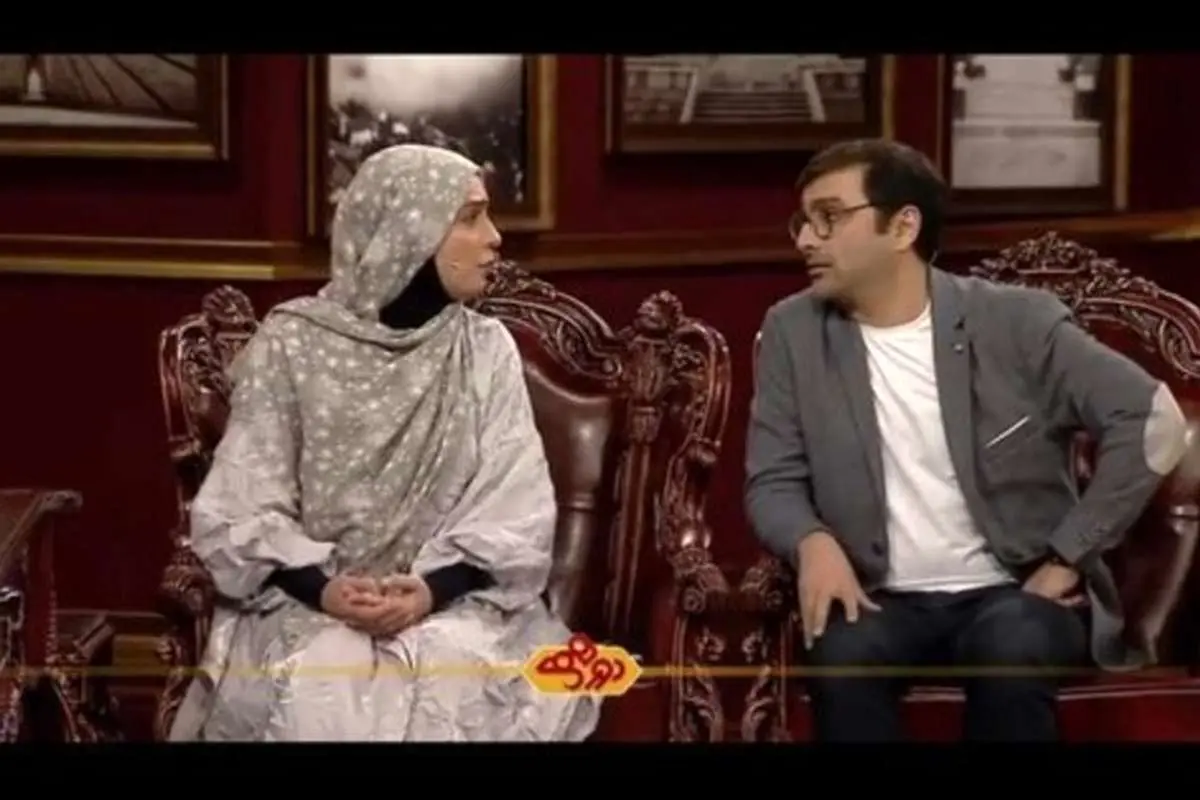 (ویدئو) ماجراهای جالب زندگی مشترک الیکا عبدالرزاقی و امین زندگانی در دورهمی