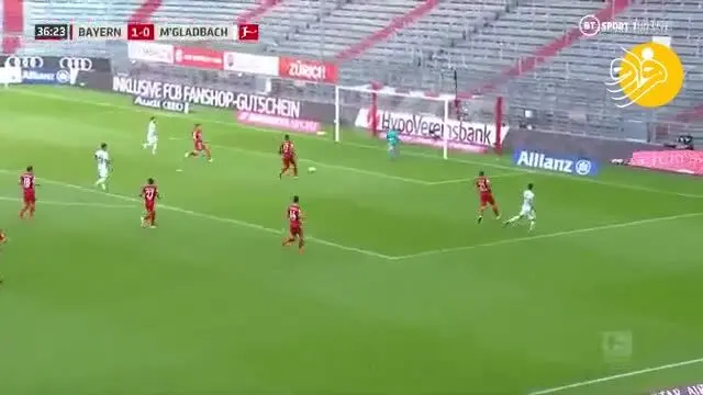 (ویدیو) خلاصه بازی بایرن‌مونیخ 2 - 1 مونشن‌گلادباخ؛ تلافی باواریایی‌ها