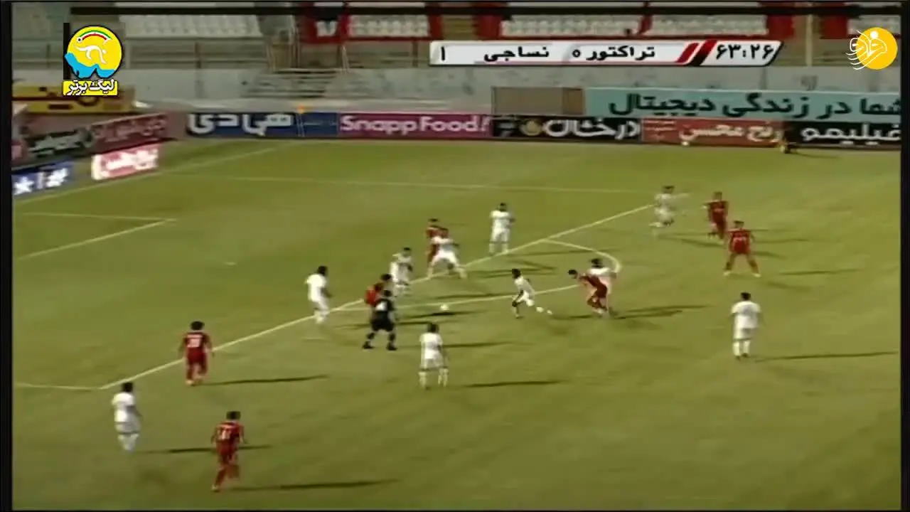 (ویدیو) خلاصه بازی تراکتور 0 - 1 نساجی