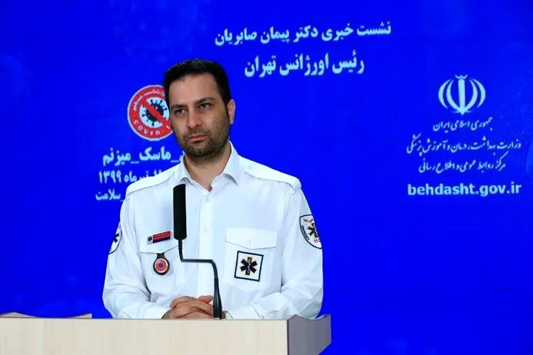 ابتلای حدود ۱۲۰ تن از پرسنل اورژانس تهران به کرونا