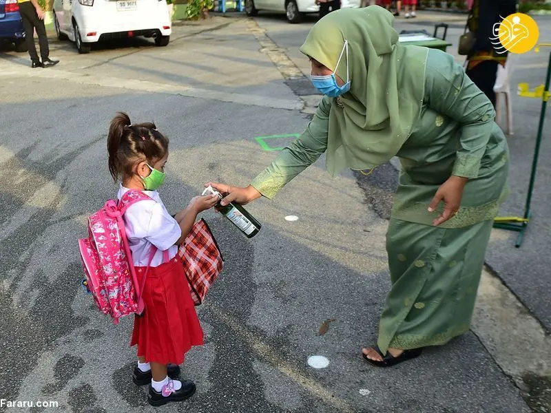 (تصاویر) بازگشایی مدارس تایلند با قوانین سختگیرانه