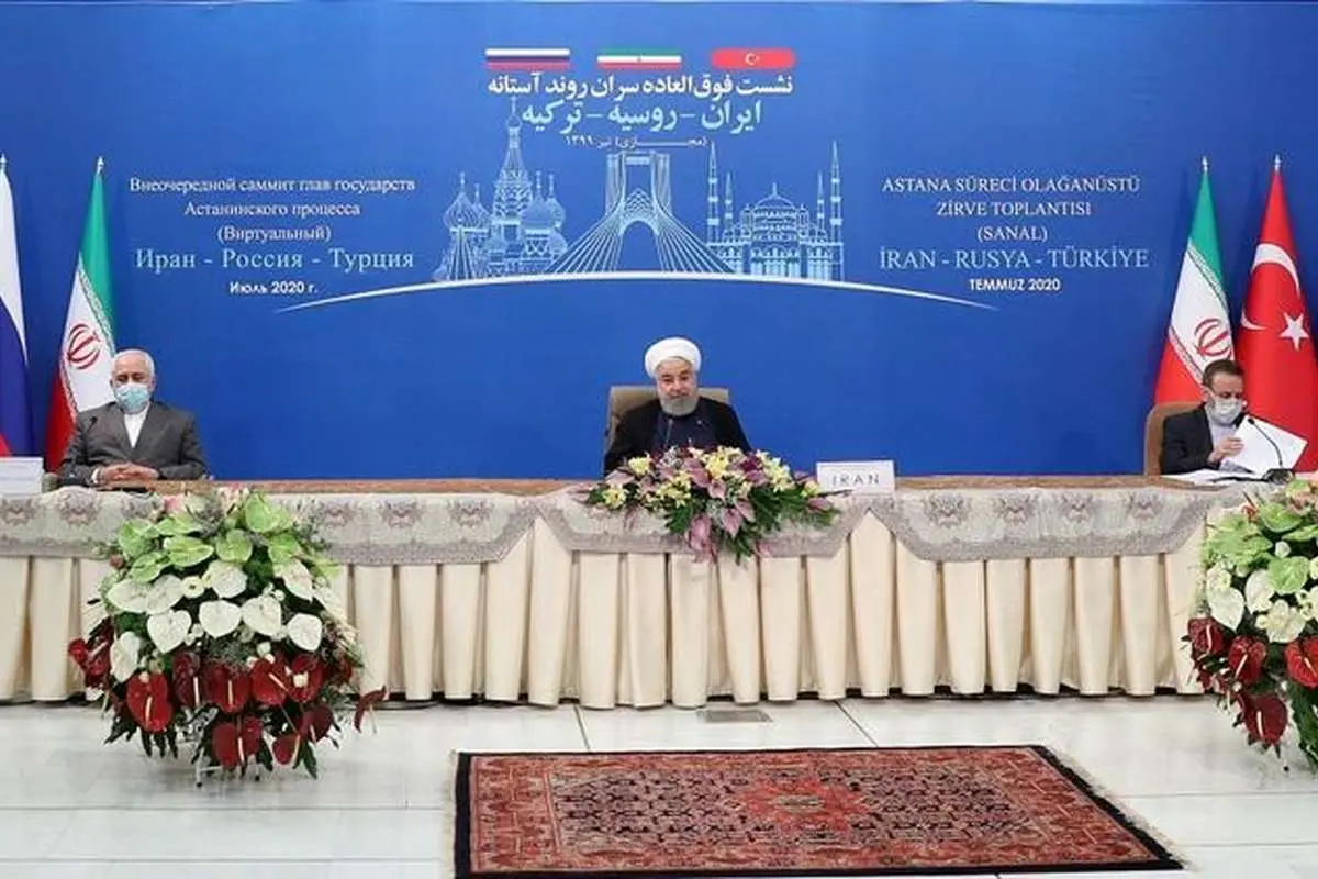 روحانی در اجلاس فوق العاده صلح آستانه چه گفت؟