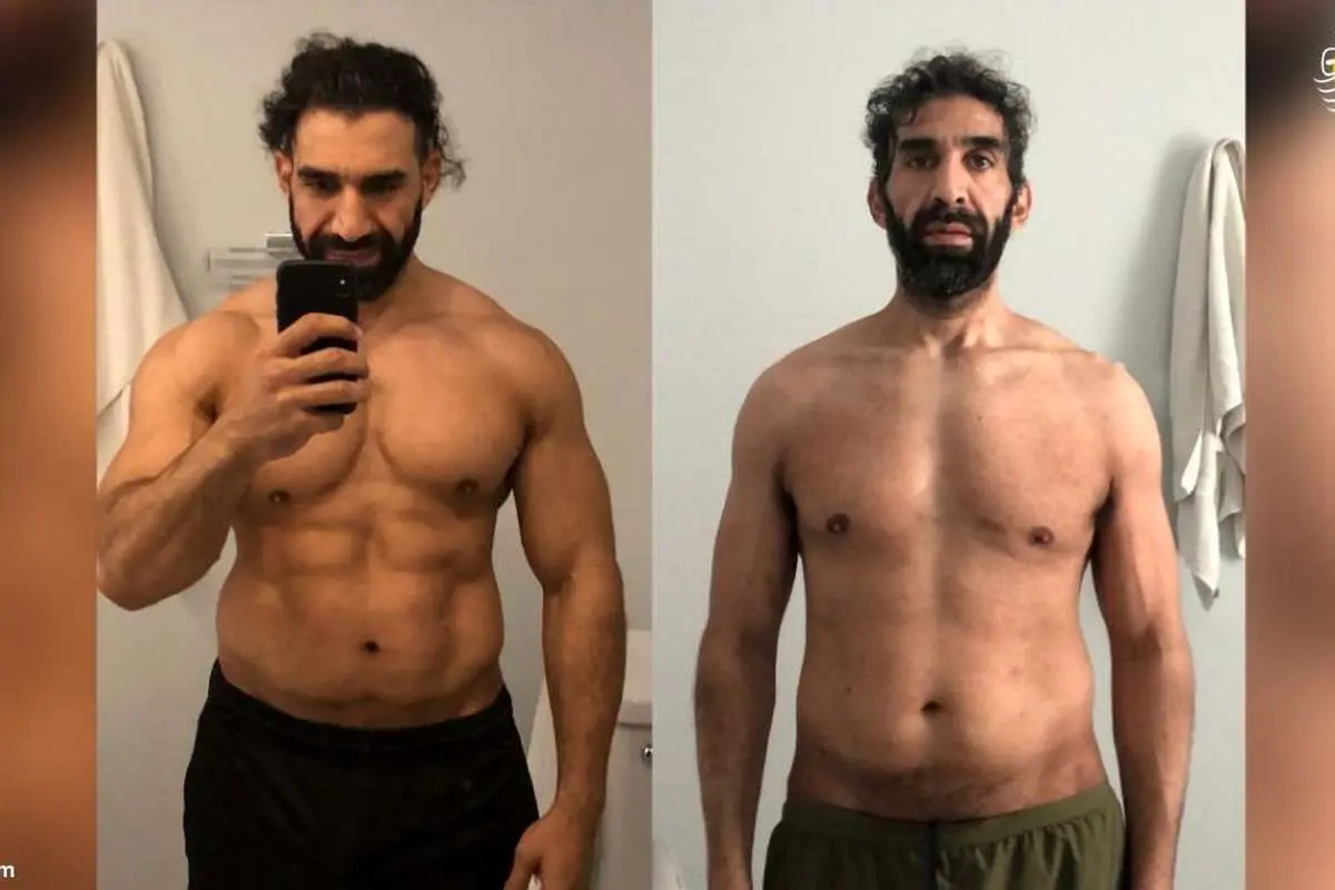 (تصویر) اثرات شوکه کننده ویروس کرونا بر بدن یک ورزشکار