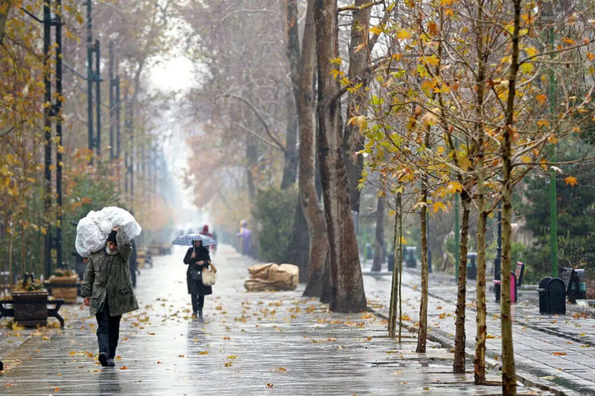 پیشبینی بارش باران در تهران و شمالغرب کشور